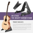 thumbnail image 4 of Luna Exotic Series Spalt Maple Concert Ukulele with Crescent Moon Soundhole and Professional Stand Deluxe Bundle, 4 of 6