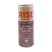 RISE Brewing Co. Oat Milk Nitro Cold Brew Latte 12x 7 oz Mocha