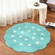 thumbnail image 5 of Alfombras de baño, alfombras para sala de estar, alfombra de área, alfombra de baño moderna, sencilla y redonda, alfombra para silla de computadora, absorbente de agua, antideslizante, para sala de es, 5 of 6