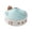 Blue, variant on House Shaped Incense Burner Ceramic Coil Holder Cute Incense Tray For Indoor Home Fragrance Decor(Blue-15.3Cm)