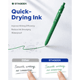 thumbnail image 6 of STAGEEK GX3 Colorful Gel Pens, 8 Pcs Colored Pens Fine Point Smooth Writing Pens, 6 of 6