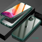iPhone 11 Pro Case Full-Body Rugged Clear Bumper Case with Built-in Screen Protector Shockproof Case Designed