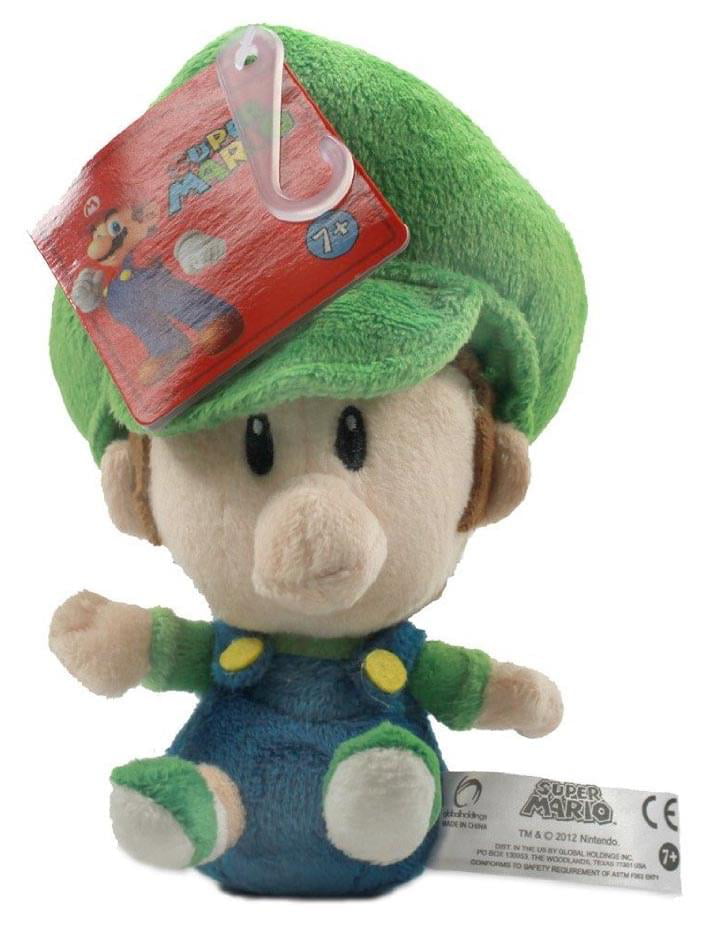 Super Mario Bros - Baby Luigi 5" Official Plush NEW Little Buddy 1248 Plushie 