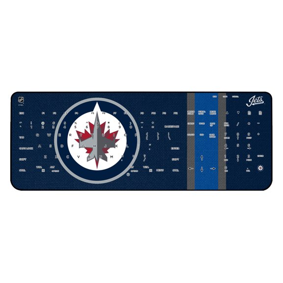 Winnipeg Jets Stripe Wireless Keyboard