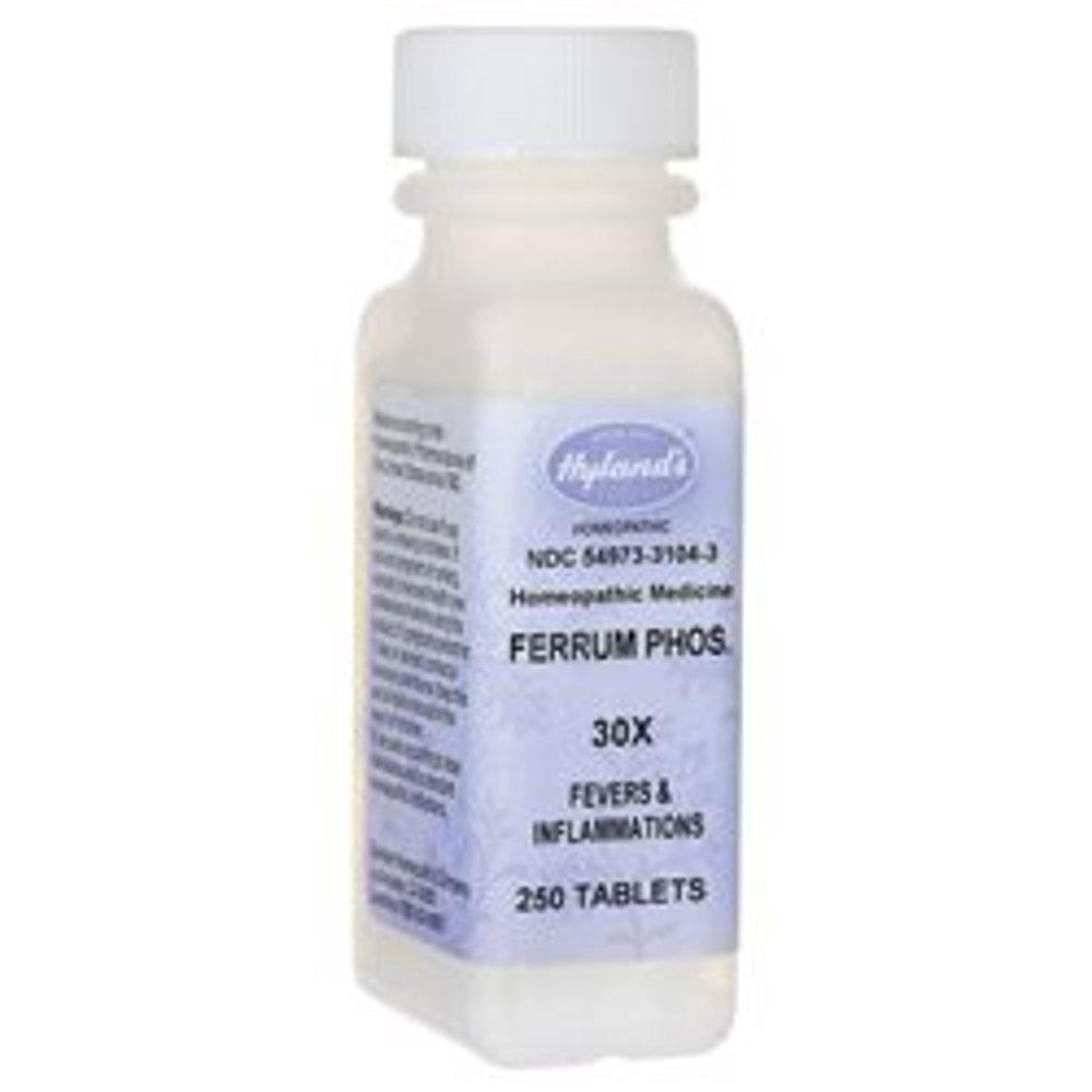 Hylands Homepathic Ferrum Phos 30X 250 Tablets Homeopathic Remedies