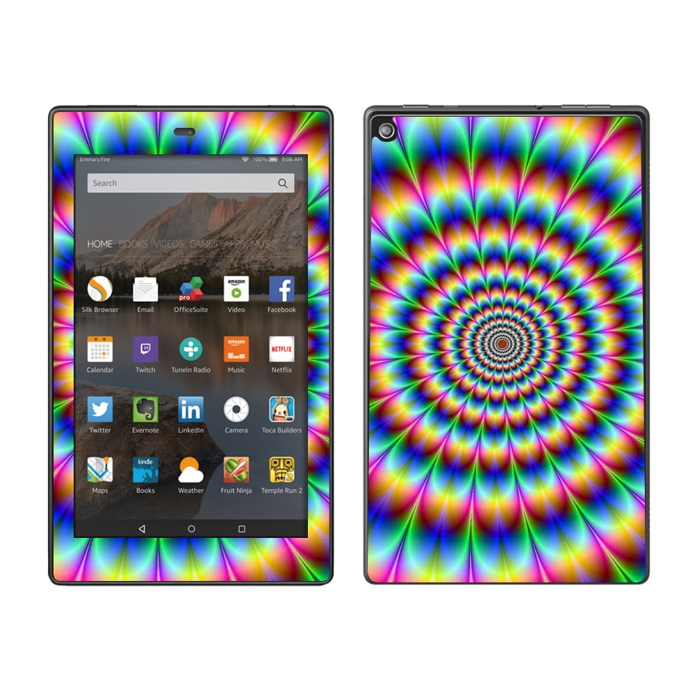 Skins Decals For Amazon Fire Hd 8 Tablet / Trippy Hologram Dizzy