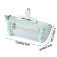 thumbnail image 3 of Back to School Supplies Under 1 Pencil Case Aesthetic Zipper Pencil Bag Big Capacity Pencil Pouch for Teen Girls Boys Students #691, 3 of 7
