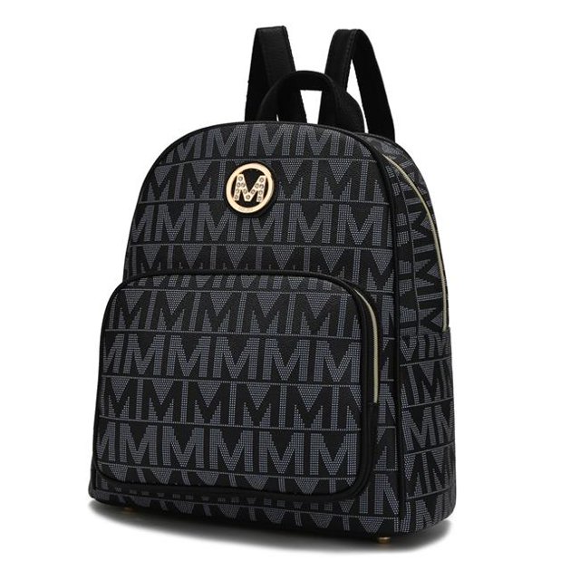 MKF Collection Fanny Signature Backpack by Mia K. - Black