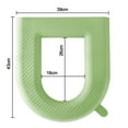 thumbnail image 3 of Washable O-shape EVA Pad Cushion Toilet Seat Closestool Mat Toilet Cover Soft Toilet Seat GREEN, 3 of 8