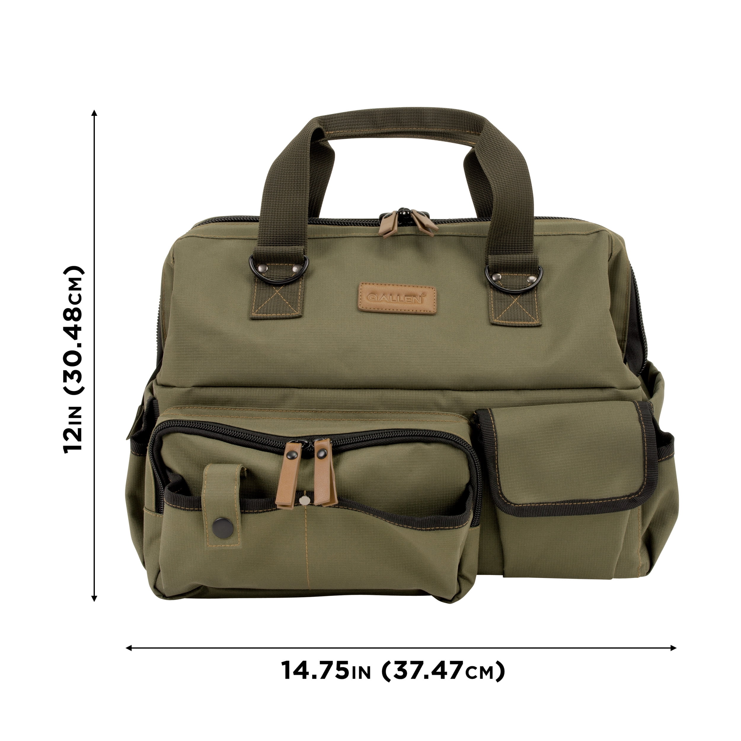 Allen Company Triumph Ripstop Range Bag & Handgun Mat, Olive
