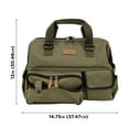 thumbnail image 2 of Allen Company Triumph Ripstop Range Bag & Handgun Mat, Olive, 2 of 11