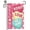 Pink, variant on Valentines Day House Flag 28x40 Inch Double Sided Outside Love Heart Valentines Day Decorations Outdoor Seasonal Decorative Large Garden Flag 1-28