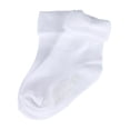 thumbnail image 6 of CTM Baby's Soft Triple Roll Socks by Wootie (3 Pack), 6 of 7