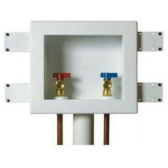 Oatey Washing Machine Outlet Box 1/2 " Copper