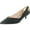 Black, variant on Journee Womens Goldie Pointed Toe Kitten Heel Pumps