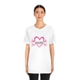 thumbnail image 4 of Love Grandma Heart Unisex Jersey Short Sleeve Tee, 4 of 10