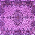 thumbnail image 1 of Ahgly Company Indoor Square Persian Purple Traditional Area Rugs, 6' Square, 1 of 4