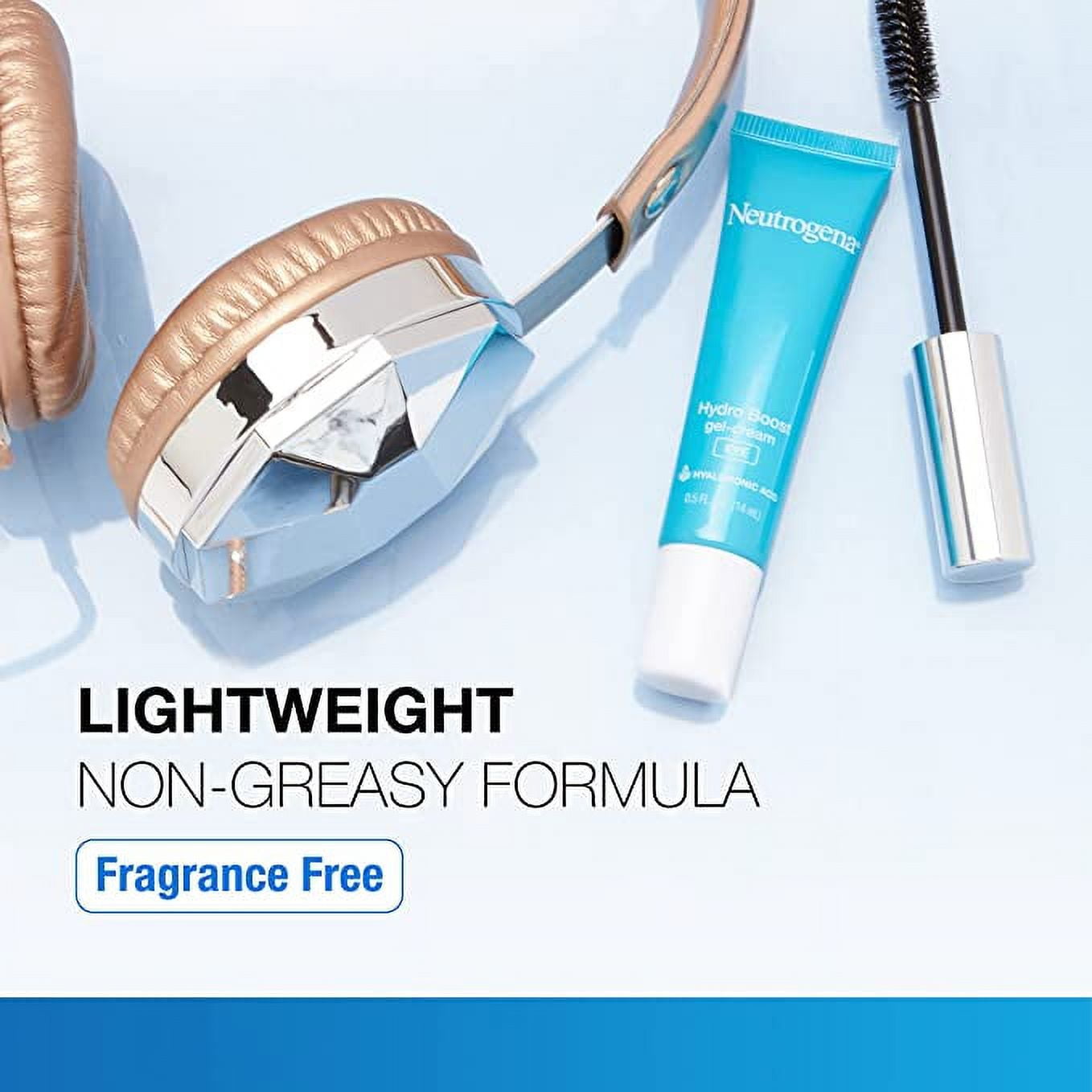 Neutrogena Hydro Boost Eye Gel-Cream, 0.5 oz (Pack of 2)