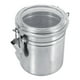 thumbnail image 2 of Recipiente Hermético Acero Inoxidable Lata De Café Plata Acero Inoxidable Acero Inoxidable Cocina Contenedor De Almacenamiento De Alimentos Botella Azúcar Té Granos De Café, 2 of 5