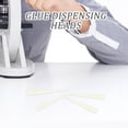 thumbnail image 2 of MasteelfCA 25Pcs Plastic Glue Dispensing Heads Adhesive Glue Dispenser Needle with (Yellow), 2 of 8