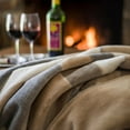 thumbnail image 4 of Denali Home Collection Denali Gray Plaid/Cashew Blanket, 4 of 4