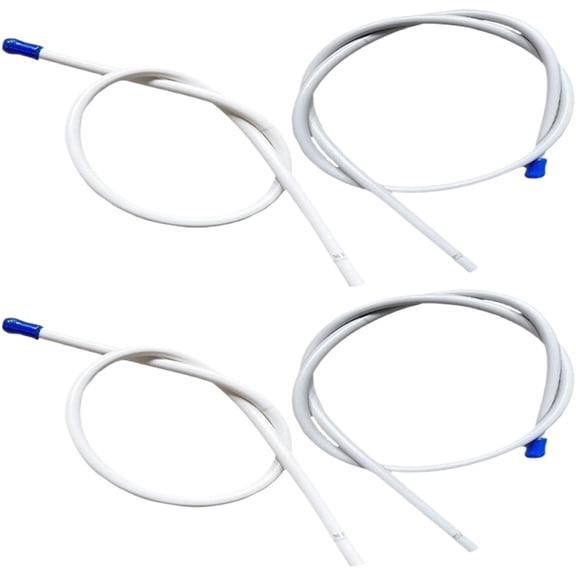 YUASDGCK 4Pcs Front Rear Sunroof Water Drain Hose Pipe for VW for Tiguan 2010-2017 5N0877231 5N0877233A White