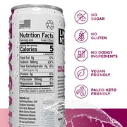 LMNT Sparkling Electrolyte Drink - Black Cherry - 4pk / 12 fl oz Cans