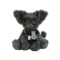 6Inch Devon Rex Cat Breed Plush Toy, Realistic Soft Stuffed Kitten Doll for Cat Lovers (Non-Brand)