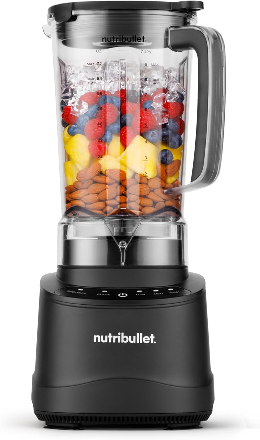 1400W Full-Size Countertop Blender with 72-Oz Pitcher and Stainless Steel Blade Bestseling