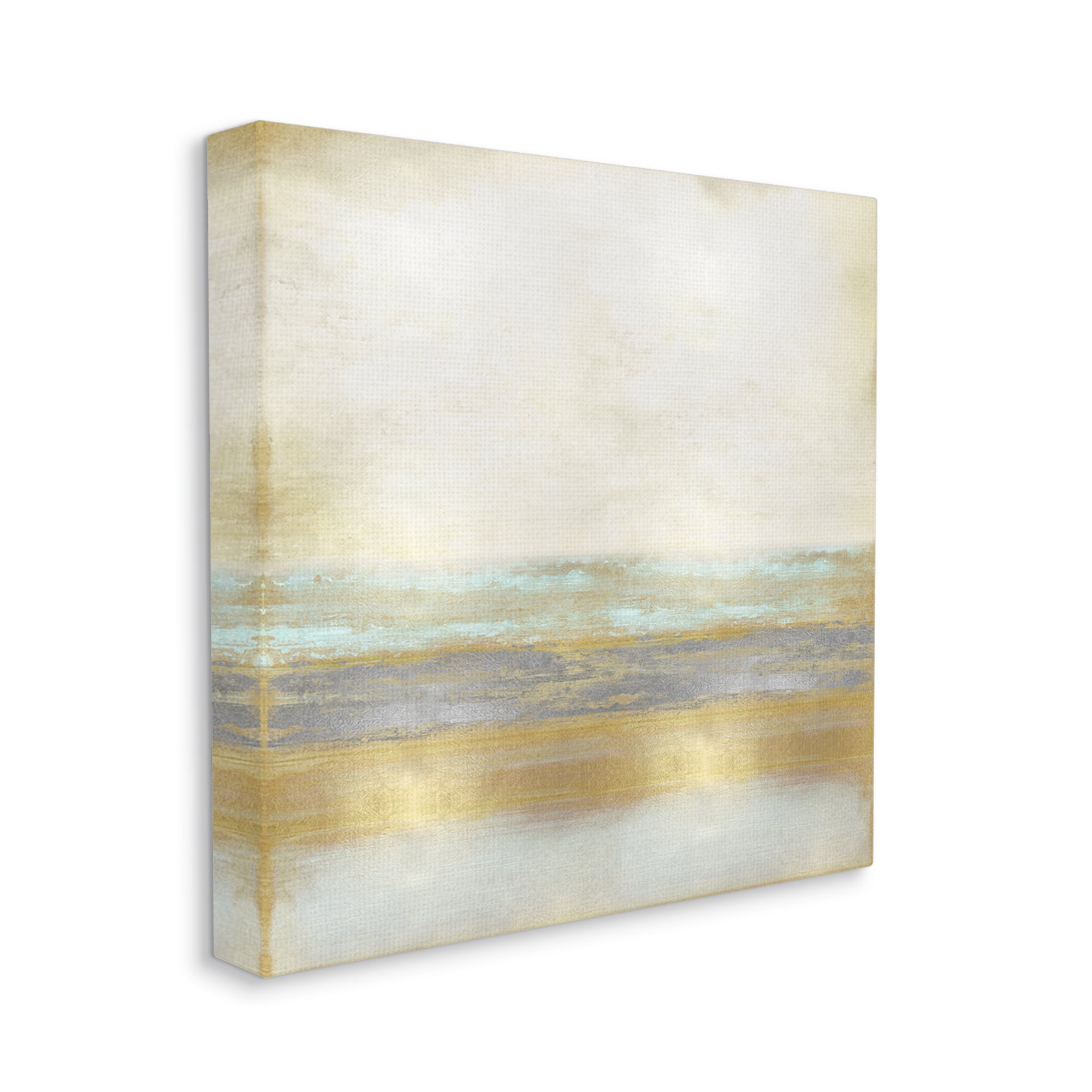 Stupell Industries Modern Glam Landscape Abstract Painting Gallery Wrapped Canvas Art Print Wall Art, 36 x 36