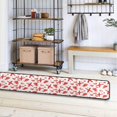 thumbnail image 4 of SKYSONIC 2'X6' Romantic Watercolor Hearts Xo Runner Rug with Rubber Backing, Valentine's Day Non Slip Entryway Rug Runner Washable Soft Area Rug Carpet for Hallway Bedroom Kitchen Decor, 4 of 6