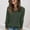 Army Green, variant on Womens Sweater Casual V Neck Long Sleeve Shirts Fall Tops Lightweight Tunic Sweaters Fashion Clothes Loose Fit