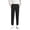 Black, variant on CQONEPT Men's Dress Pant Pleated Linen Suit Pants High Waist Straight Leg Business Casual Trousers with Pockets Dark Gray S