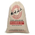 thumbnail image 3 of Printtoo Large Drawstring Canvas Bag Christmas Sack Bags Santa Gift Sack Custom Party Favor 2 Pcs 27x20 Inch, 3 of 9