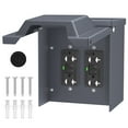 thumbnail image 2 of WRTR GFCI Outlet, Outdoor Socket Box Double Outlets Screw Installation  for Public Places, 2 of 7