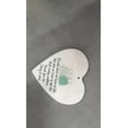 thumbnail image 5 of 10pcs Sea Glass Ornament Heart-Shaped Friendship Decor 3.14in, Handmade Acrylic Flat Heart Keepsake, Friendship Hanging Ornament Gift for Best Friend or Christmas Tree(U), 5 of 8