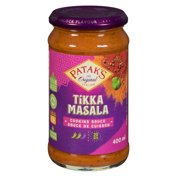 Patak's sauce de cuisson Tikka Masala 400 ml