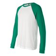 thumbnail image 2 of Bella + Canvas 3000C Men's Jersey Long-Sleeve Baseball T-Shirt, 2 of 3