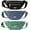 Black, Blue, Green, variant on Pack of 3 Women's Waterproof Waist Bag Outdoor Sports Waterproof Waist Bag Adjustable Strap Waist Bag