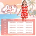 thumbnail image 2 of Marendyee Hawaiian Red Leaf Dress Summer Dress Halloween Christmas Costumes Cosplay Birthday, 2 of 17