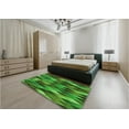 thumbnail image 5 of Ahgly Company Machine Washable Indoor Rectangle Transitional Deep Emerald Green Area Rugs, 8' x 10', 5 of 7