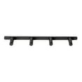 thumbnail image 4 of ALFI brand AB9528-BM Black Matte Wall Mounted 4 Prong Robe / Towel Hook, 4 of 10