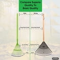thumbnail image 5 of Superio Kids Rake with 24" Hardwood Handle - Kids size Gray/Light brown, 5 of 5