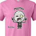thumbnail image 4 of Inktastic Metal Face T-Shirt, 4 of 5