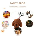 thumbnail image 2 of Diadema para perro mascota, accesorios, hacha, sierra, tijera, accesorios de terror para mascotas, 2 of 6