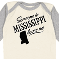 thumbnail image 4 of Inktastic Someone in Mississippi Loves Me Boys or Girls Long Sleeve Baby Bodysuit, 4 of 5