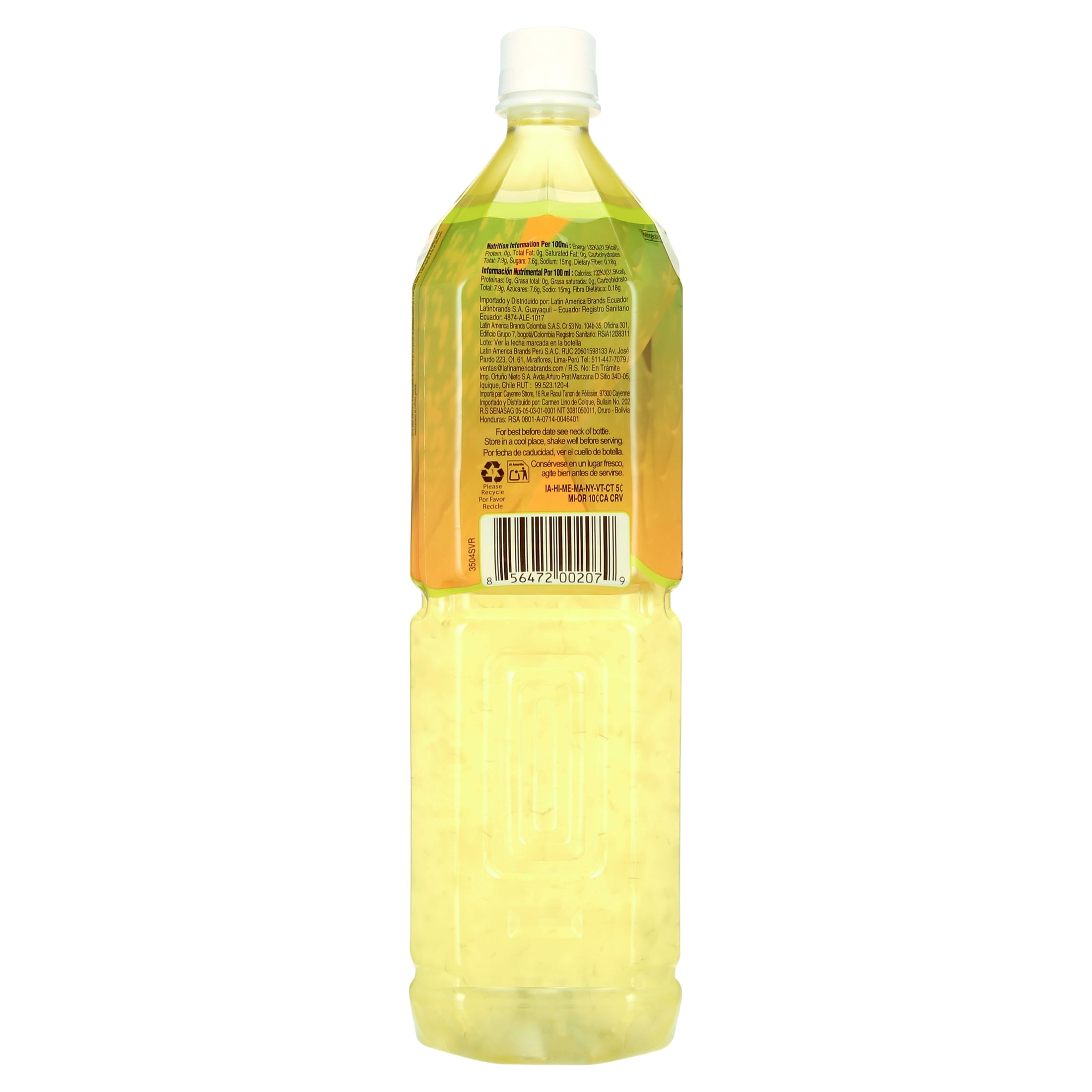 (3 pack) Savia Aloe Vera Juice, Pineapple, 50.7 Fl Oz
