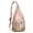 Rose-gold-4, variant on Nordic Style Sling Backpack – Minimalist & Lightweight Crossbody Bag for Travel, Artistic Layered Storage Pack for Students & Office Workers