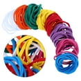 thumbnail image 3 of Miangastore 288 Pcs Finger String Toy Solid Color Cradle String Educational Playthings Knitting Elastic String Hand Game Supplies for Home Preschool Kindergarten (Mixed Color), 3 of 9