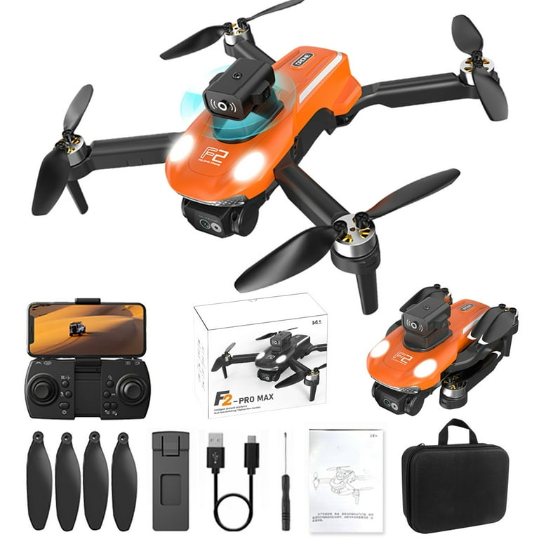 KQJQS Brushless Dual Camera 360 Obstacle Avoidance Drone 8K HD Aerial Photography Folding Flying Machine Positioning Remote Control Aircraft
